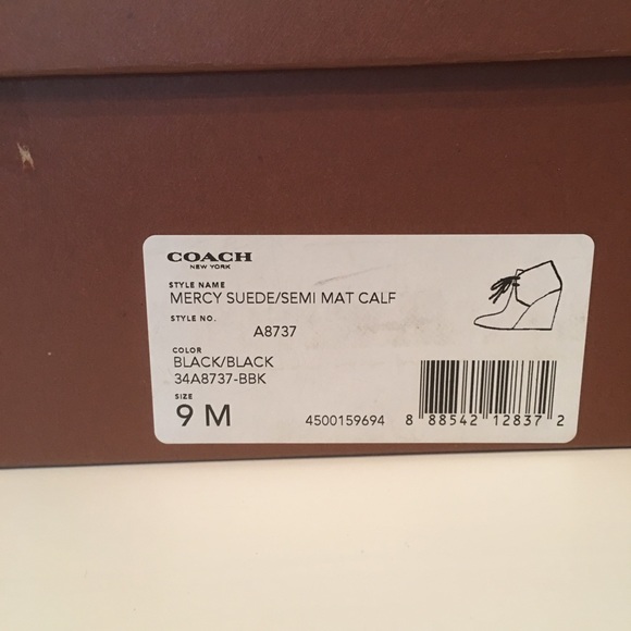 Coach Mercy Suede/Semi Mat Calf - Picture 5 of 5